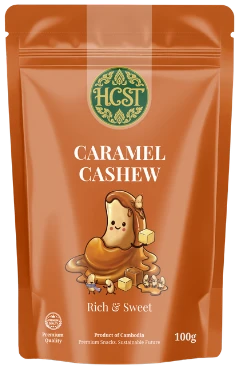 Caramel Cashew — HCST 100 g retail pouch